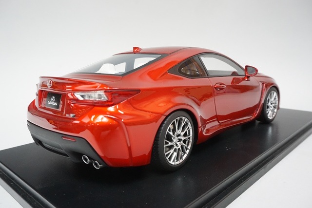 レクサスRC 新品17A10-02 onemodel 1/18 レクサス RCF Infrared Metallic