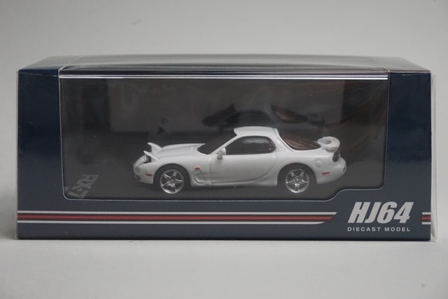 新品 HJ644007AW HobbyJapan 1/64 アンフィニ RX-7 (FD3S) TYPE RS
