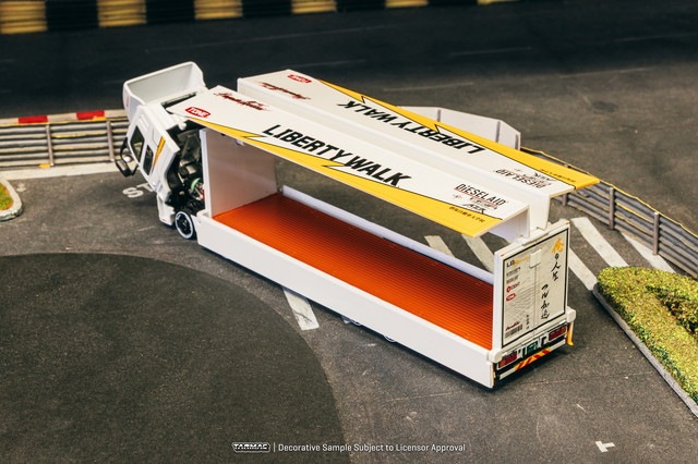 予約 T64T-TL001-LBY Tarmac Works 1/64 三菱 Mitsubishi Fuso Super