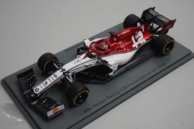F1ミニカー アルファロメオ ライコネン 2019年 1/43 スパーク S6083