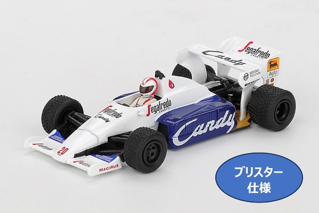 ͽ�� MGT01193-BL TSM MINI-GT 1/64  F1 �ȡ���ޥ� TG184 ��ʥ� Monaco GP 1984 #20 J. �������å� ���֥ꥹ��������