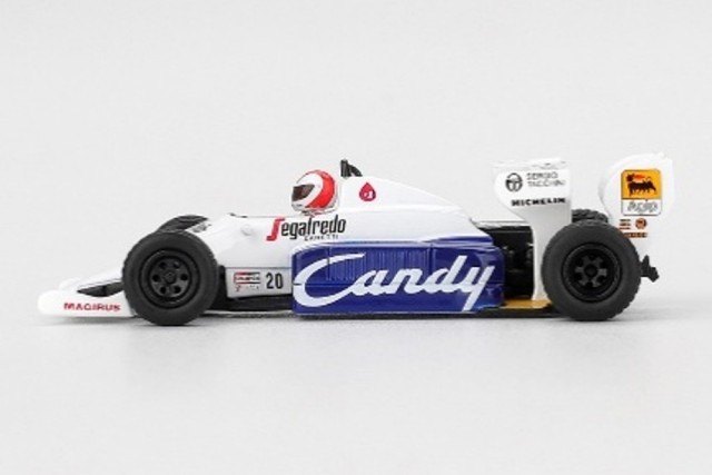 ͽ�� MGT01193-BL TSM MINI-GT 1/64  F1 �ȡ���ޥ� TG184 ��ʥ� Monaco GP 1984 #20 J. �������å� ���֥ꥹ��������