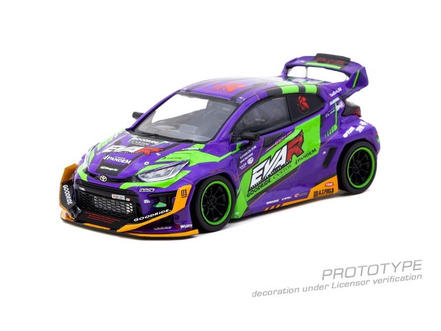 予約 T43-025-EVA Tarmac Works 1/43 トヨタ Pandem Toyota GR Yaris
