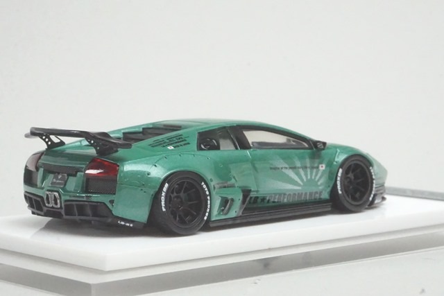 LB670-030 LBPERFOMANCE 1/64 LIBERTY WALK LB Works Murcielago LP670 Green