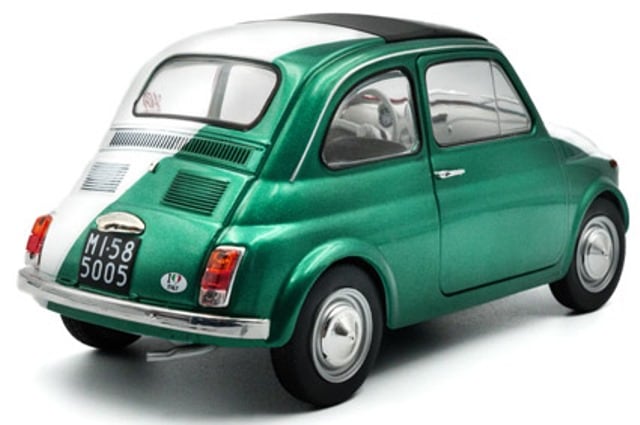 新品 S1801409 SOLIDO 1/18 フィアット 500 イタリアカラー