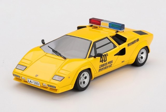新品 TSM430860 TSM 1/43 ランボルギーニ カウンタック モナコGP 1982