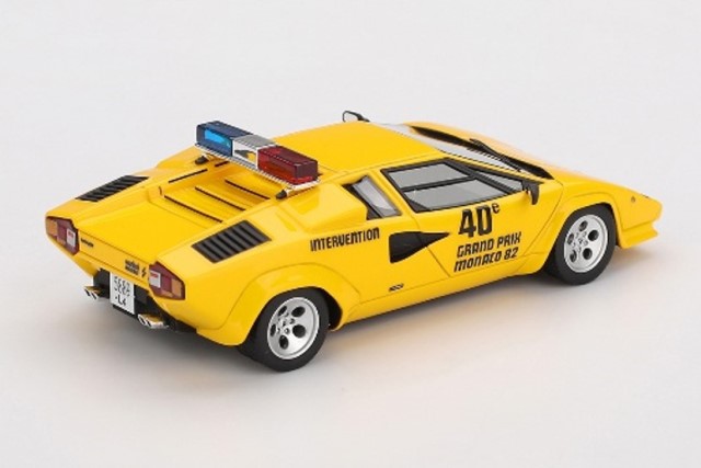 予約 TSM430860 TSM 1/43 ランボルギーニ カウンタック モナコGP 1982