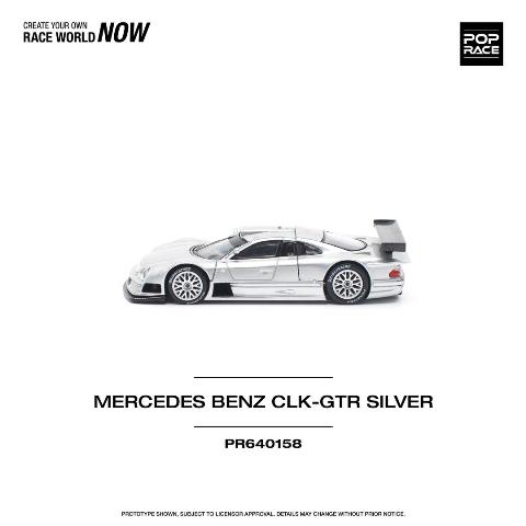 新品 PR640158 POP RACE 1/64 メルセデス ベンツ MERCEDES BENZ CLK