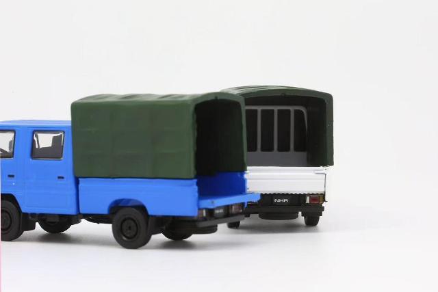 予約 Model One 1 1/64 いすゞ エルフ ダブルキャブ 幌 トラック