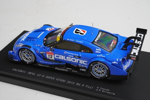 1/43 ���֥� 45278 ���� ���륽�˥å� ����ѥ� GT-R �����ѡ�GT500 Rd.4 �ٻ� 2015 #12 ����͵��/ J.P.����٥���