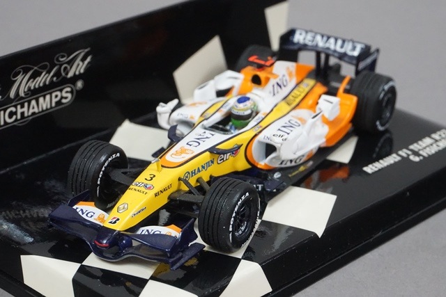 1/43 ミニチャンプス 400070003 ルノー F1 チーム R27 2007 #3, Boost