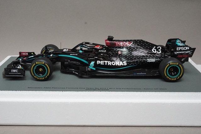 1/18 スパーク 18S566 メルセデスAMG F1 W11 EQ パフォーマンス 9th