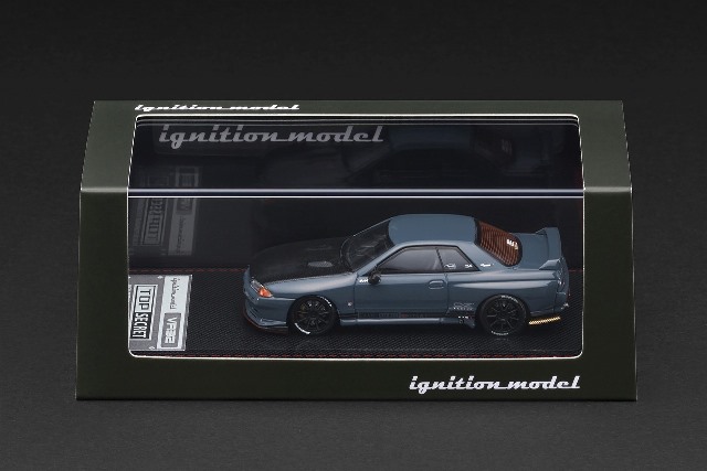 イグニッションモデル1/64 スカイラインGT-R VR32 BNR32 IG2394 1/64 TOP SECRET GT-R (VR32) Titanium Gray | LINE UP | [公式
