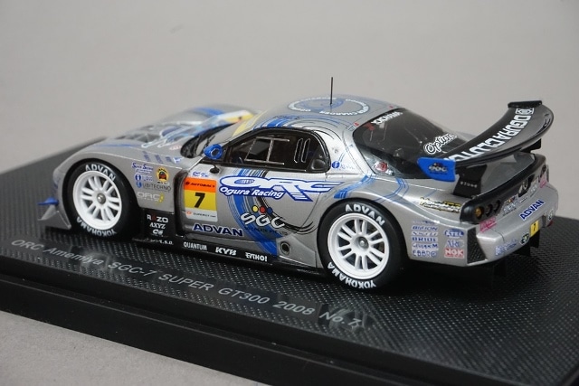 マツダ RX-7 雨宮 SGC7 スーパーGT GT300 1/43 エブロ マツダ RX-7 雨宮 SGC7 スーパーGT GT300 1/43 エブロ