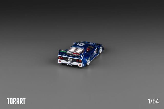 新品 TP0002 TopArt MODEL 1/64 LBWK F40 クロムパイロットブルー