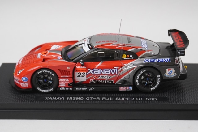1/43 エブロ 44127 日産 ザナヴィ ニスモ GT-R スーパーGT500