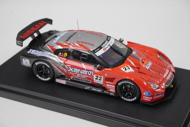 1/43 エブロ 44127 日産 ザナヴィ ニスモ GT-R スーパーGT500
