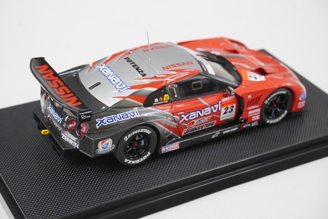 エブロ1/43　ＧＴＲデビューウイン1-2フィニッシュ記念2008 セット エブロ1/43 GTRデビューウイン1-2フィニッシュ記念2008