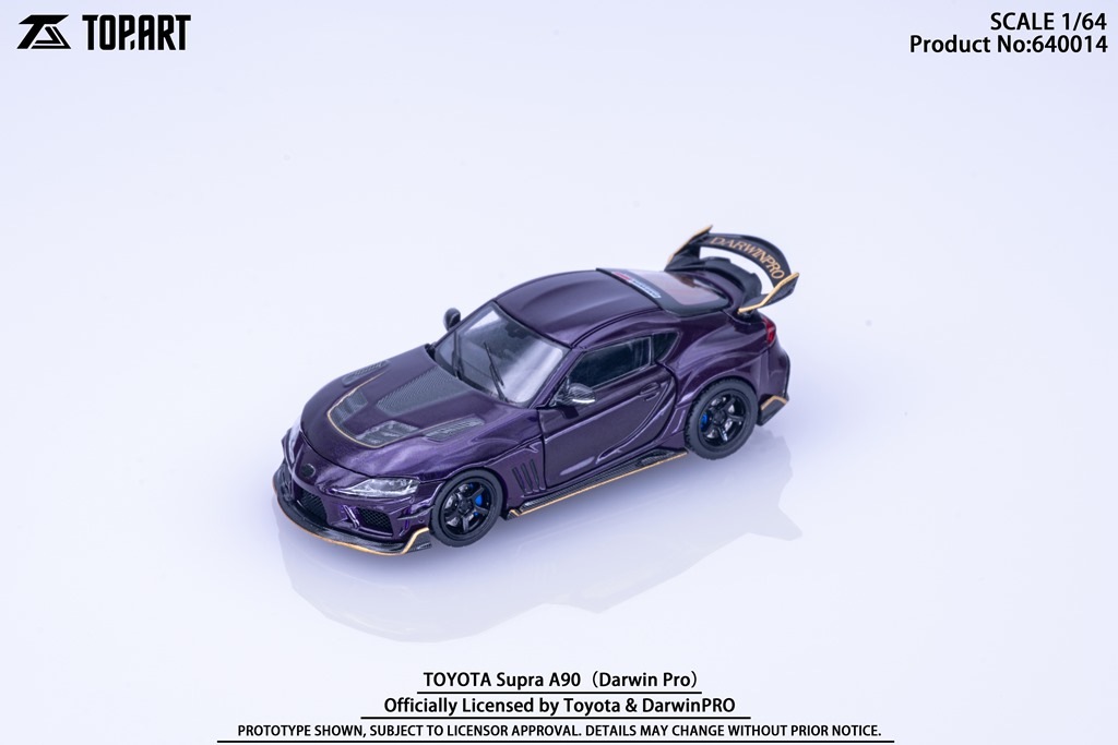 予約 TAO-640014 TopArt MODEL 1/64 トヨタ スープラ A90 Darwin Pro