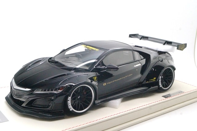 TOPSPEED ホンダNSX 1/18 ミニカー 箱付 ブラック Y0977 Tomytec 1/64 LV-N247b Honda NSX Type-R (Black) 1995 325284