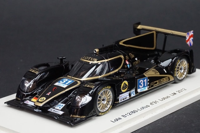 1/43スパーク S3716 ローラ B12/80 ロータス 2012年 ル・マン24時間