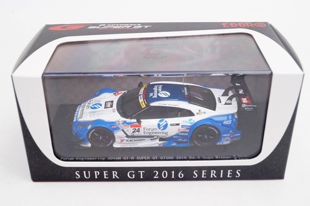 新品45383 エブロ 1/43 Forum Engineering ADVAN GT-R スーパーGT