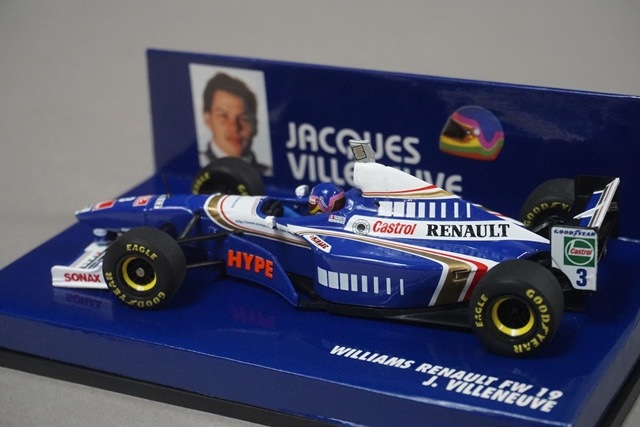 1/43 ミニチャンプス 430970003 ウィリアム FW19 ルノー 1997 #3