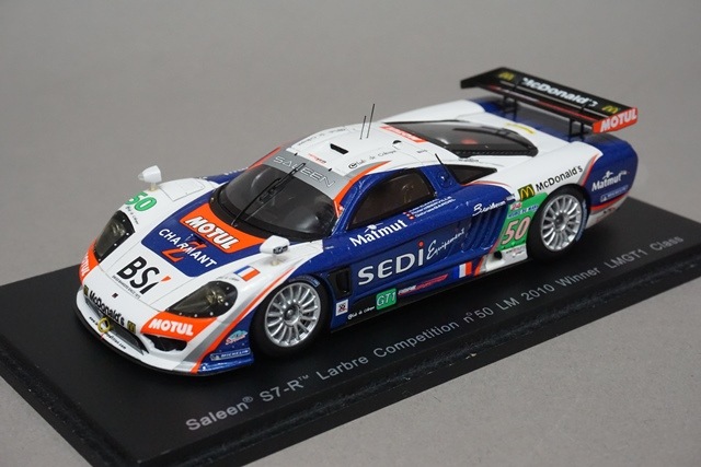 1/43 ���ѡ��� S2572 ���꡼�� S7-R ���֥� ����ڥƥ������ ��ޥ� 2010 ͥ�� LMGT1 ���饹 #50
