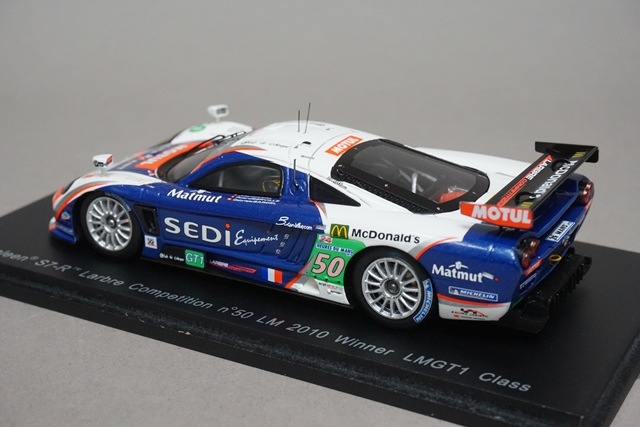 1/43 ���ѡ��� S2572 ���꡼�� S7-R ���֥� ����ڥƥ������ ��ޥ� 2010 ͥ�� LMGT1 ���饹 #50