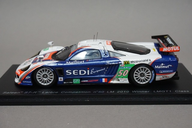 1/43 ���ѡ��� S2572 ���꡼�� S7-R ���֥� ����ڥƥ������ ��ޥ� 2010 ͥ�� LMGT1 ���饹 #50