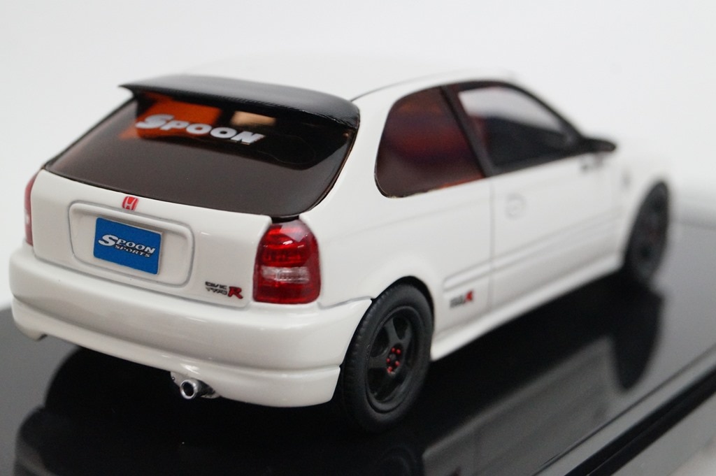 新品16S07-01 onemodel 1/43 ホンダ シビック EK9 Spoon ホワイト