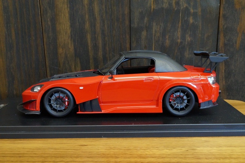 イグニッションモデル S2000 1/18 レッド 予約] イグニッションモデル 1/18 ホンダ S2000 (AP1) レッド