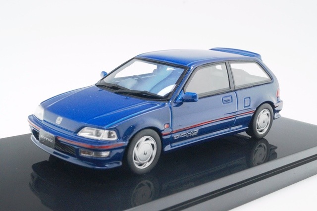 新品19A01-02 onemodel 1/43 ホンダ シビック EF9 ブルー, Boost