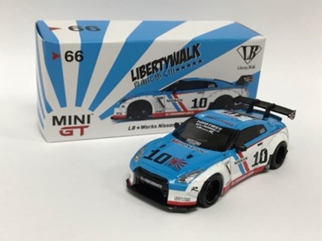 予約MGT00066-R LB☆WORKS 1/64 TSM MINI-GT 日産 GT-R R35 Cosmics