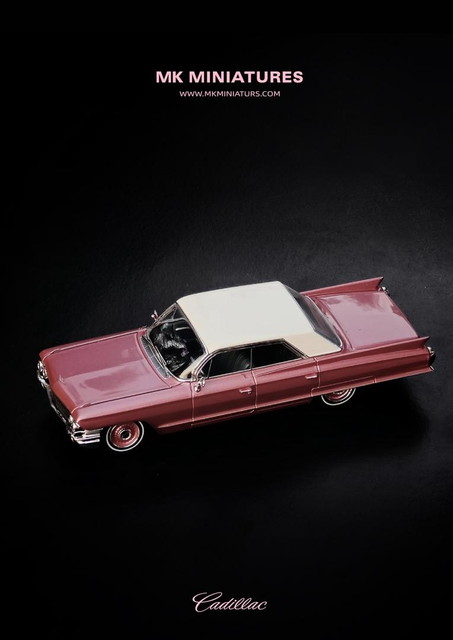 ミニカー milkcocoa 予約 MK Miniatures 1/64 キャデラック ドゥビル Cadillac DeVille