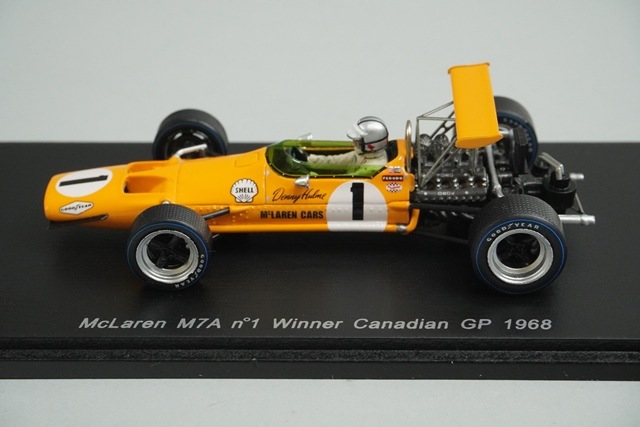 1/43 スパーク S3096 マクラーレン M7A カナダGP 優勝 1968 #1 D