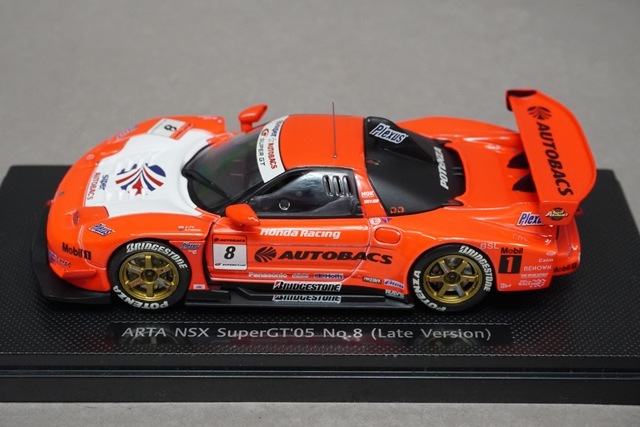 1/43 エブロ 43763 ホンダ ARTA NSX スーパーGT 2005 #8 後期型, Boost