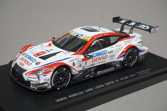 1/43 ���֥� 45523 �쥯���� �ǥ󥽡� ���٥륳 ������ LC500 �����ѡ�GT GT500 2017 #1