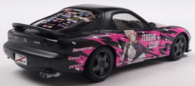 新品 S1810605 SOLIDO 1/18 マツダ RX-7 (FD3S) ソリドワークス 痛車