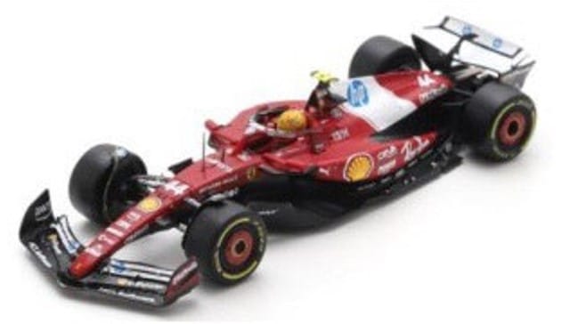 新品 LS64025 LOOKSMART 1/64 フェラーリ Ferrari SF-25 Winner China