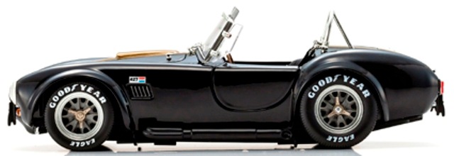 ☆予約品☆ 京商 1/18 シェルビー コブラ 427S/C ブラック