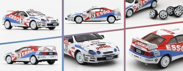 新品 64B0421 BM CREATIONS 1/64 トヨタ セリカ ST205 ESSO サンレモ