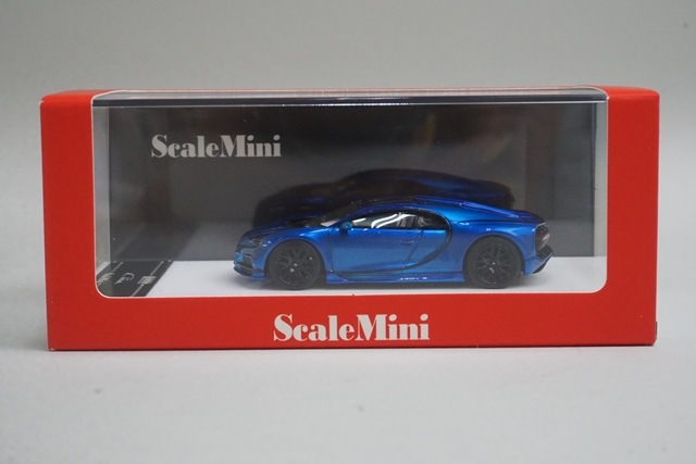 新品 SM6423009F ScaleMini 1/64 ブガッティ シロン Bugatti