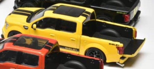 新品 Funny Model 1/64 F-150 Super Snake (C)Yellow, Boost Gear