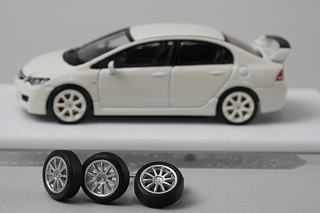 新品 M65401 モーターヘリックス 1/64 ホンダ Civic Type R（FD2