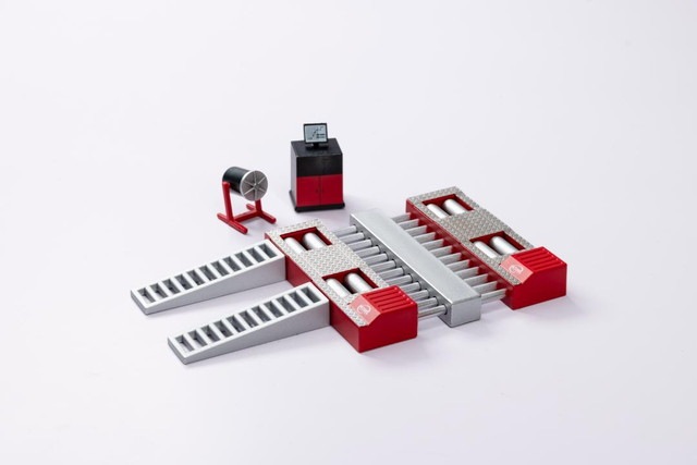 新品 ModelModel 1/64 シャーシダイナモ 馬力マシーン Horsepower