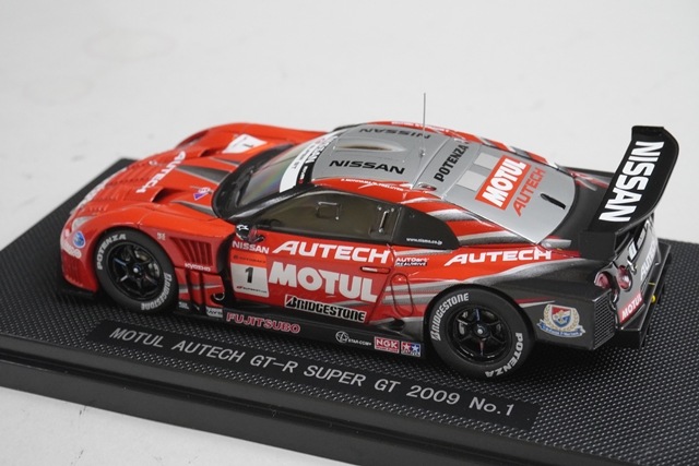 1/43 ���֥� 44172 ���� ����塼�� �����ƥå� GT-R �����ѡ�GT500 2009 #1