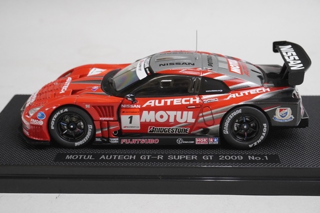 1/43 ���֥� 44172 ���� ����塼�� �����ƥå� GT-R �����ѡ�GT500 2009 #1