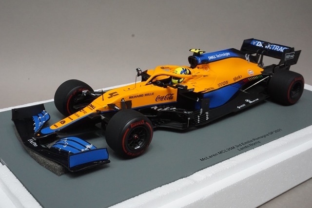 Spark 1/18 McLaren MCL35M 【中古品】 ミニカー Spark 1/18 McLaren