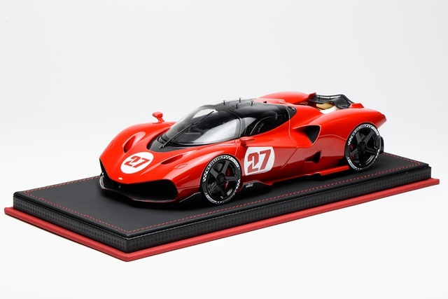 新品 モーターヘリックス 1/18 Nilu 27 NILU GILLES RED 世界49台限定